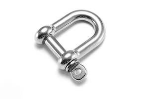 Nut or bolt manufacturing - metal: D-Shackle (Captive Pin)