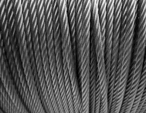 Nut or bolt manufacturing - metal: Stainless Steel Wire Cable 7/19 316