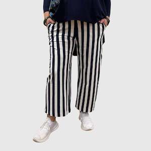 P1 Navy Stripe Pant