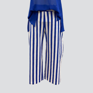 Sales advisory service: P1 BLUE STRIPE PANT