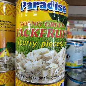 PARADISE GREEN JACKFRUIT CURRY PIECES 565G