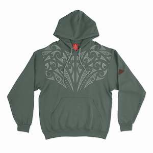 Mens Maori Hoodie - Kia Kaha