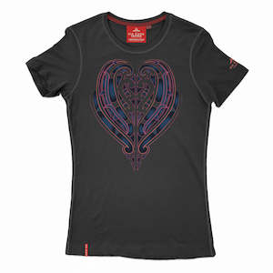 Clothing: Womens Merino T Shirt - Kia Kaha