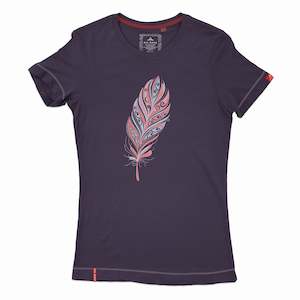 Clothing: Womens Maori T Shirt - Kia Kaha