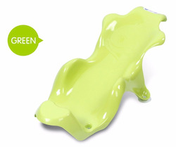 Duck newborn baby non-slip bath seat support - green