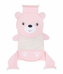 LOVE BEAR newborn baby bath seat support net - pink