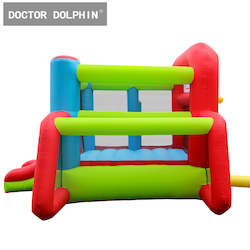 Doctor Dolphin Inflatable Castle - ball party