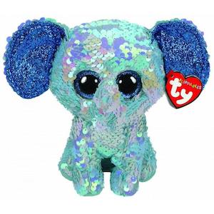 Stuart Elephant TY Toy 15cm Flippable