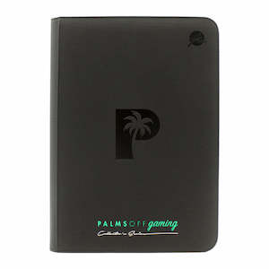 Accessories Folders: Palms Off - Top Loader Zip Binder (Black)