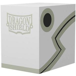 Dragonshield - Double Deck Shell - White