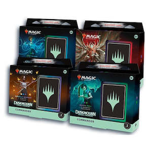 Mtg Boosters: MTG Commander Decks - Duskmourn: House of Horror