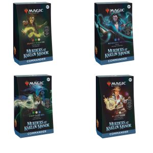 MURDERS AT KARLOV MANOR - COMMANDER DECK BUNDLE (ONE OF EACH)