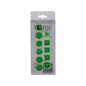 Eclipse Dice Set: Lime Green (11)