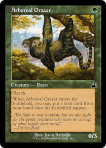 Arboreal Grazer (Retro Frame) [Ravnica Remastered]