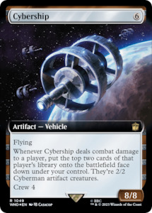 Cybership (Extended Art) (Surge Foil) [Doctor Who]