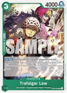 All Optcg Singles: Trafalgar Law [Emperors in the New World]