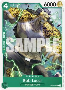 All Optcg Singles: Rob Lucci [Emperors in the New World]