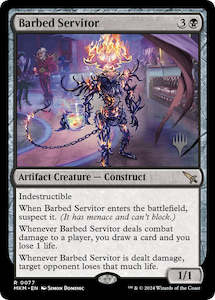 Barbed Servitor (Promo Pack) [Murders at Karlov Manor Promos]