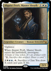 Alquist Proft, Master Sleuth (Promo Pack) [Murders at Karlov Manor Promos]