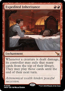 Expedited Inheritance (Promo Pack) [Murders at Karlov Manor Promos]