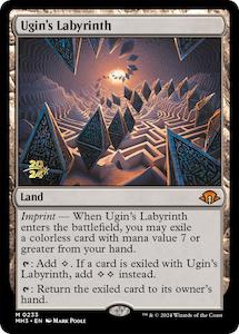 Ugin's Labyrinth [Modern Horizons 3 Prerelease Promos]