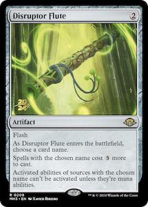 Mh3 Singles: Disruptor Flute [Modern Horizons 3 Prerelease Promos]