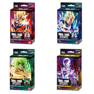 DBS Fusion World Starter Decks - FS01-FS04