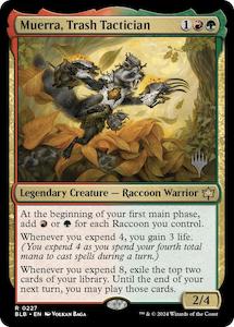 Blb Singles: Muerra, Trash Tactician (Promo Pack) [Bloomburrow Promos]