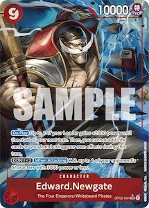 One Piece Aas: Edward.Newgate (OP02-004) (Alternate Art) [Premium Booster -The Best-]