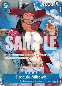 Dracule Mihawk (OP01-070) (Alternate Art) [Premium Booster -The Best-]