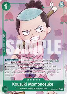 Kouzuki Momonosuke (Alternate Art) [Premium Booster -The Best-]