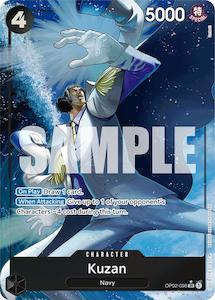 One Piece Aas: Kuzan (OP02-096) (Alternate Art) [Premium Booster -The Best-]