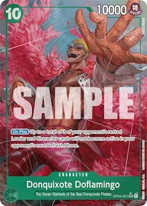 One Piece Aas: Donquixote Doflamingo (Alternate Art) [Premium Booster -The Best-]