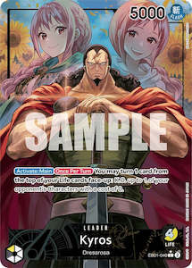 One Piece Aas: Kyros (Alternate Art) [Extra Booster: Memorial Collection]