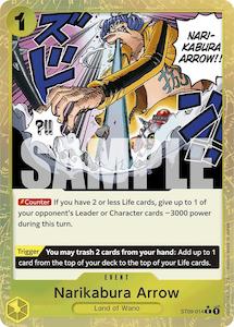 Prb: Narikabura Arrow (Textured Foil) [Premium Booster -The Best-]