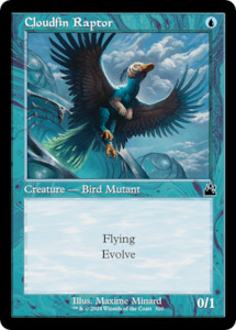 Cloudfin Raptor (Retro Frame) [Ravnica Remastered]