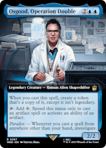 Dr Who Mtg Singles Pre Orders: Osgood, Operation Double (Extended Art) [Doctor Who]