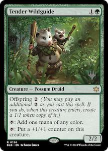 Tender Wildguide (Promo Pack) [Bloomburrow Promos]