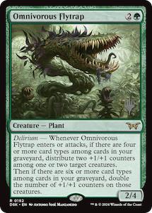 Omnivorous Flytrap [Duskmourn: House of Horror Promos]