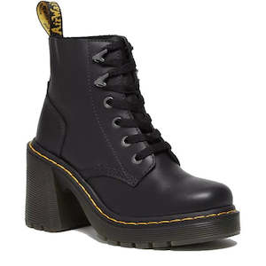 Dr Martens Jesy Sendal 6 Tie Flared Heel Boots