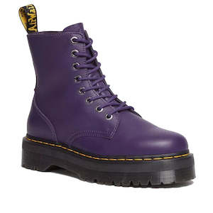 Shoe: Dr Martens Jadon III Pisa Rich Purple Leather Boot