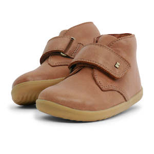 Shoe: Bobux Step Up Desert Boot Caramel 724820A