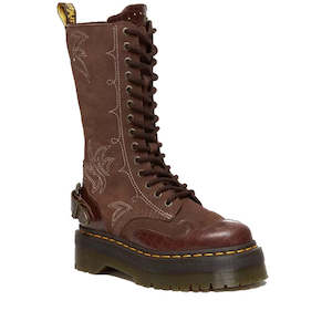 Dr Martens - 1B99 14 Up GA Gothic Americana Brown Boot