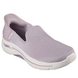 Skechers Go Walk Arch Fit Slip Ins Summer Views Mauve