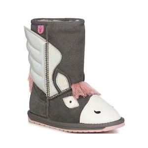 EMU Kids Pegasus Charcoal Wool Boot