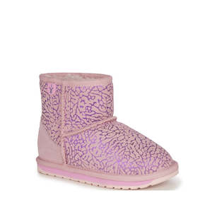 Shoe: EMU Kids Wallaby Mini Dream Pale Pink Merino Wool Boot