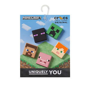 Crocs Jibbitz 5 Pack - Minecraft