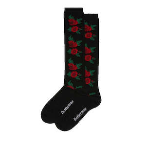 Shoe: Dr Martens Vonda Roses Tall Socks for Boots or Shoes