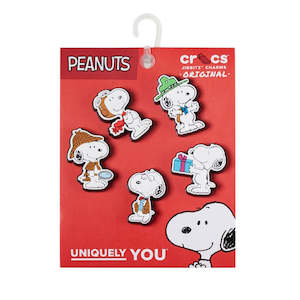 Shoe: Crocs Jibbitz 5 Pack - Peanuts Snoopy