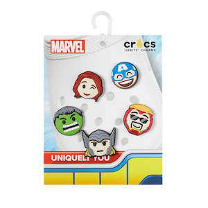 Crocs Jibbitz 5 Pack - Avengers Emojis